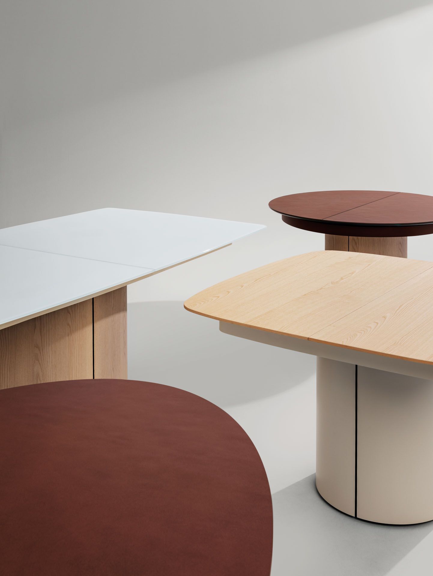 Деревянный выдвижной стол Midj кунжут ARCH-00105365 - Вид №5