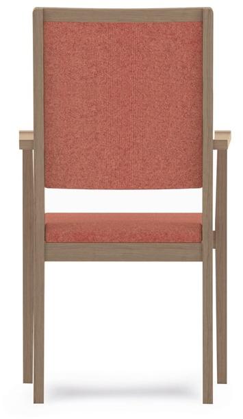 PIAVAL Штабелируемый стул из ткани с высокой спинкой Swing | health & care 32-25/6 - Вид №3