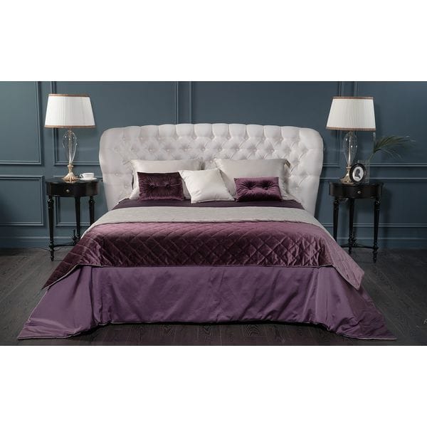 Кровать белая большая 200х200 Bellucci UNICO ДИЗАЙНЕРСКИЕ 248941 Белый  - Вид №9