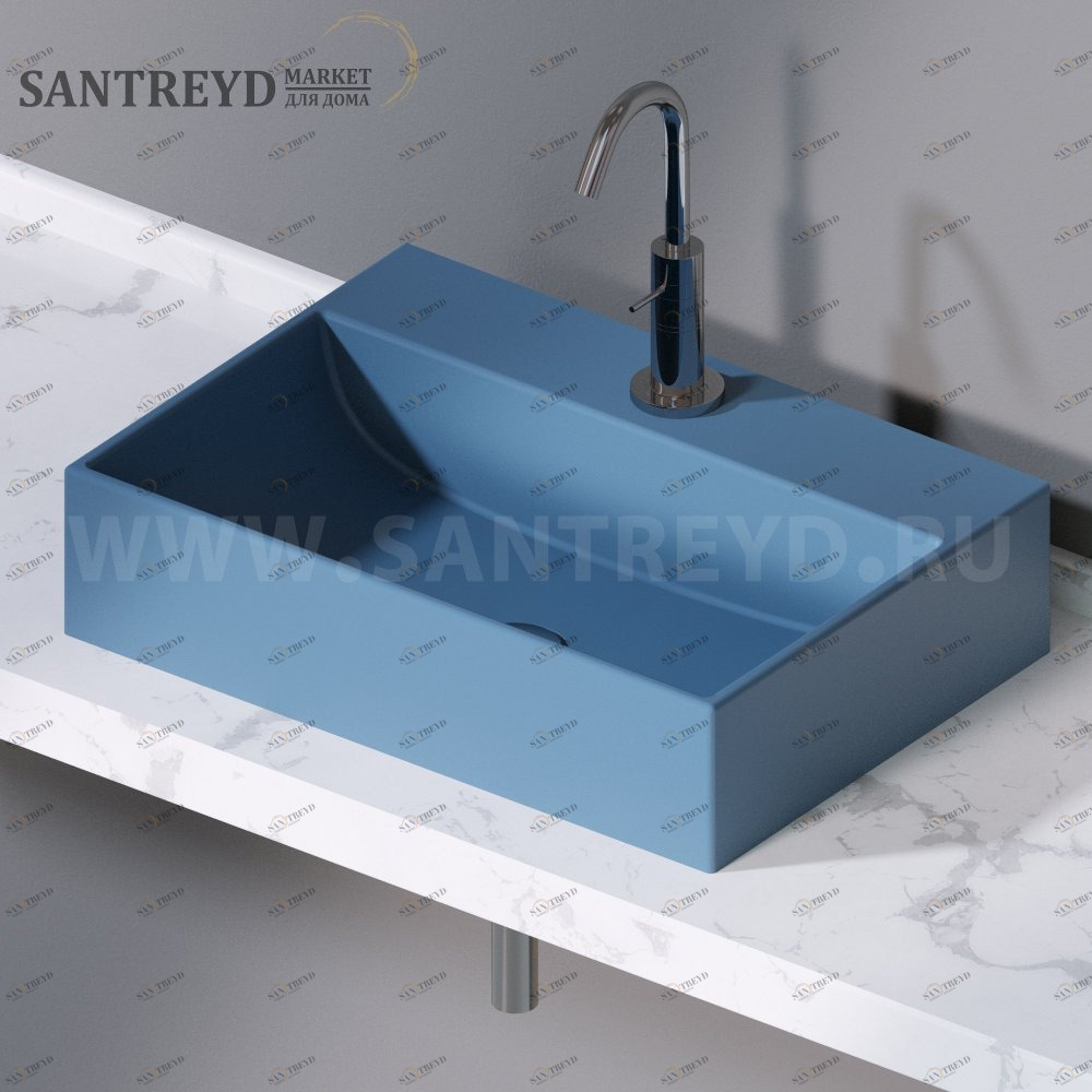 L240141 Накладная раковина на столешницу  прямоугольная A. e T. Italia THIN AeT ITALIA