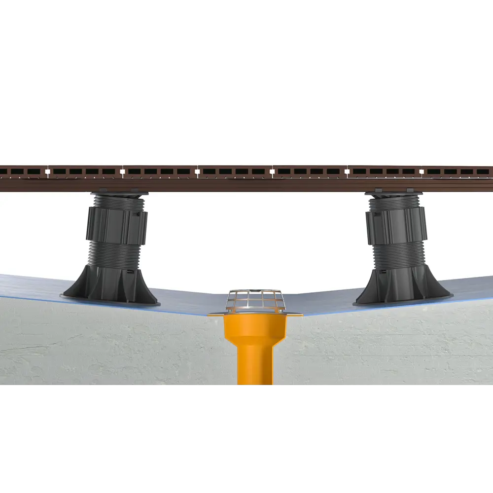 Опора для террасной доски T-Decks Professional 54-75 мм цвет черный STLM-2100965 - Вид №5