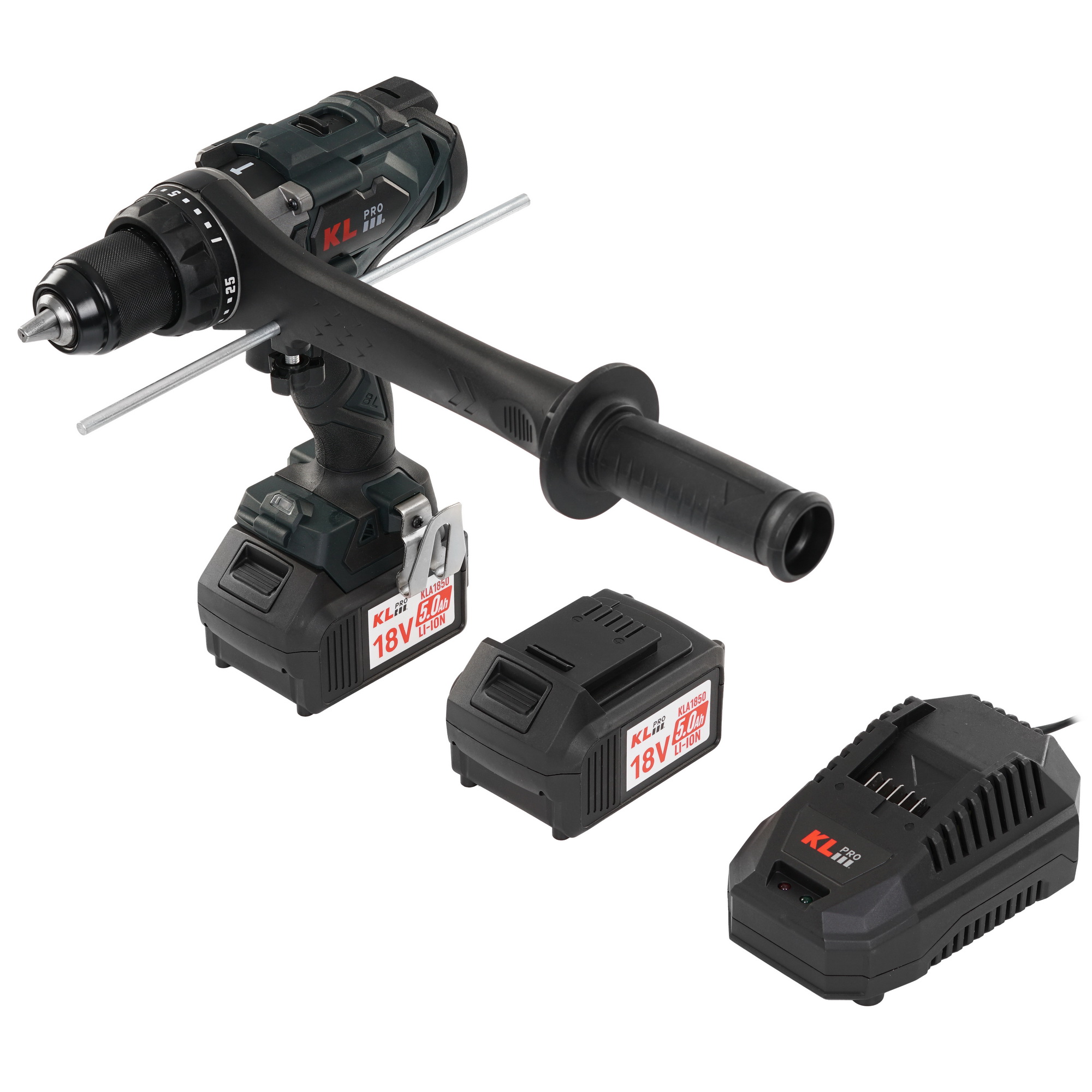 Дрель-шуруповерт KLPRO KLDM18BHX-50 9154014 STDN-0070601 - Вид №1