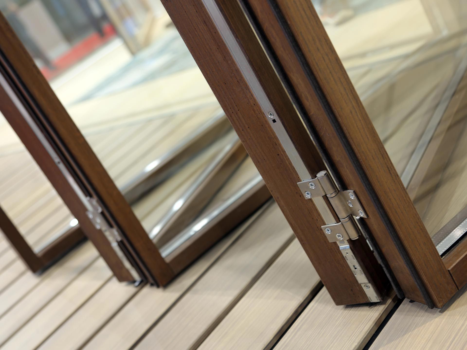 Деревянная книжная оконная дверь Carminati Skyline System ARCH-00117572 - Вид №15