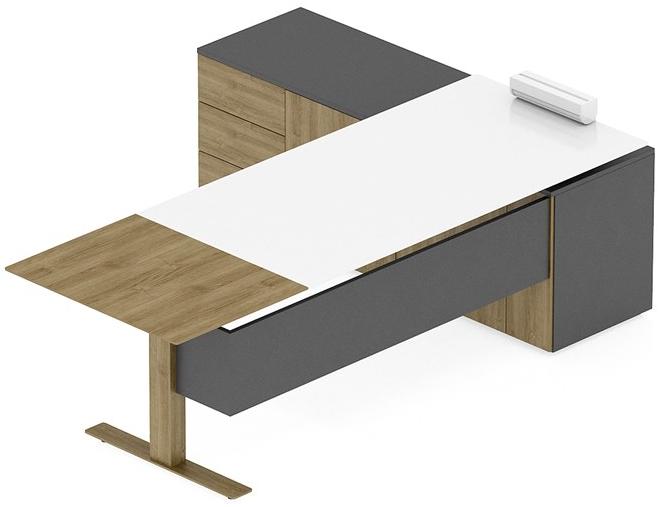 Tuna Ofis Письменный стол со встроенной полкой sun-id-1503348 - Вид №3