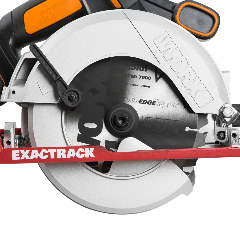 Циркулярная пила аккумуляторная Worx WX530, 165 мм, 20 В Li-ion 2 Ач 82348138 STLM-2018113  - Вид №4