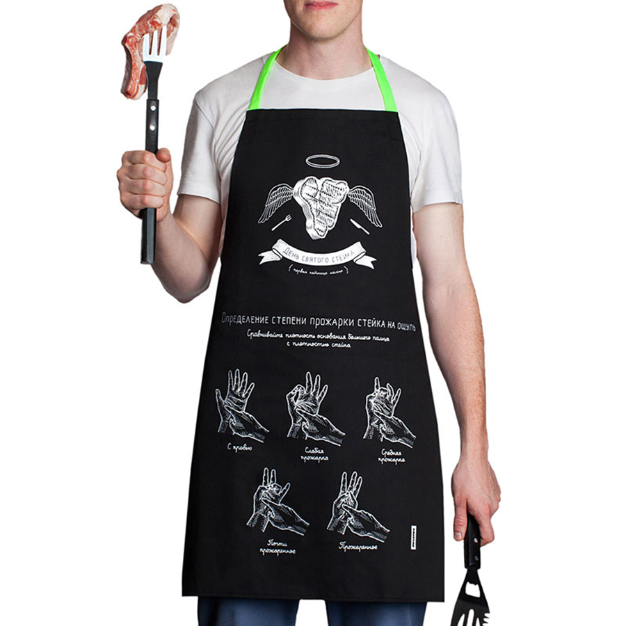 Mel19-4 Фартук "стейк", 76х68 см Melompo  - Вид №1