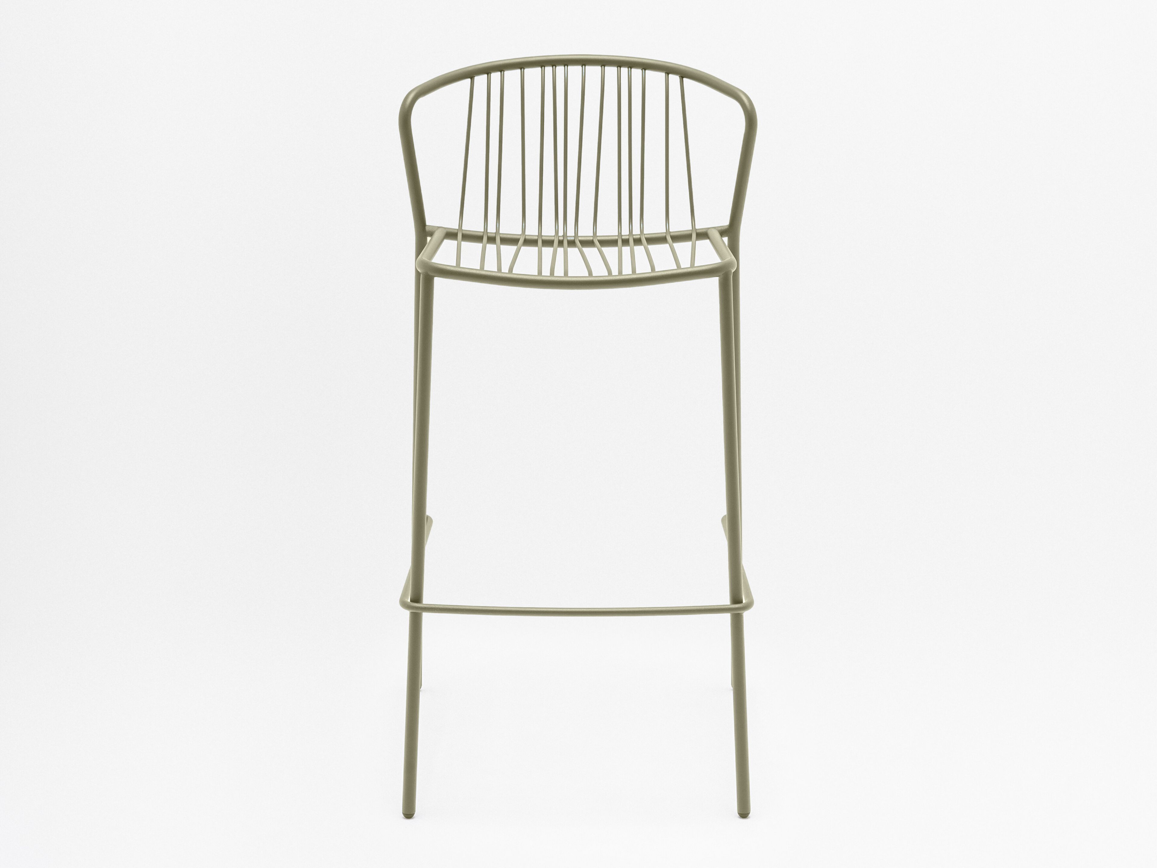 Стальной стул с порошковым покрытием с подлокотниками MDD Bris ARCH-00093647 - Вид №2