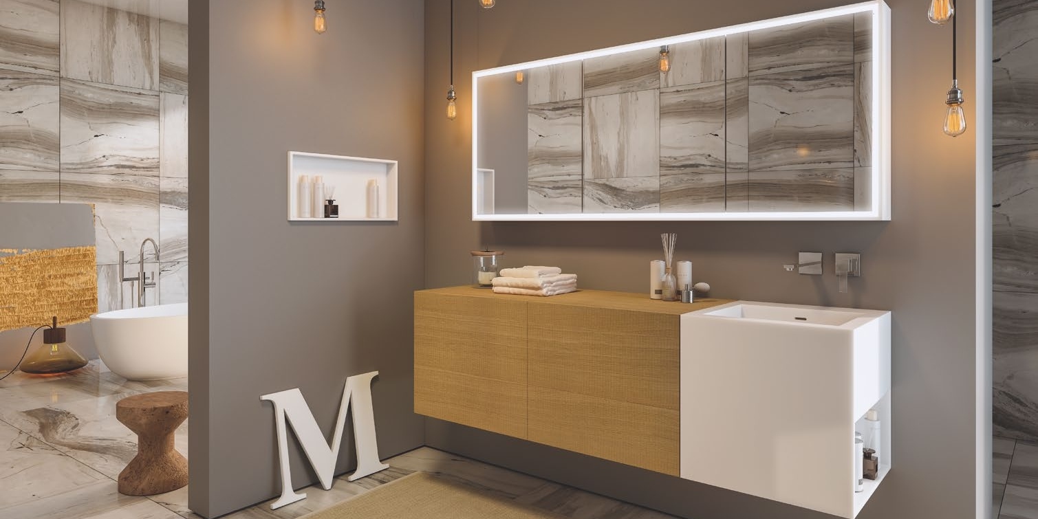 LCBS030150 Подвесная раковина настенная овальная MOMA Design  белая  - Вид №1