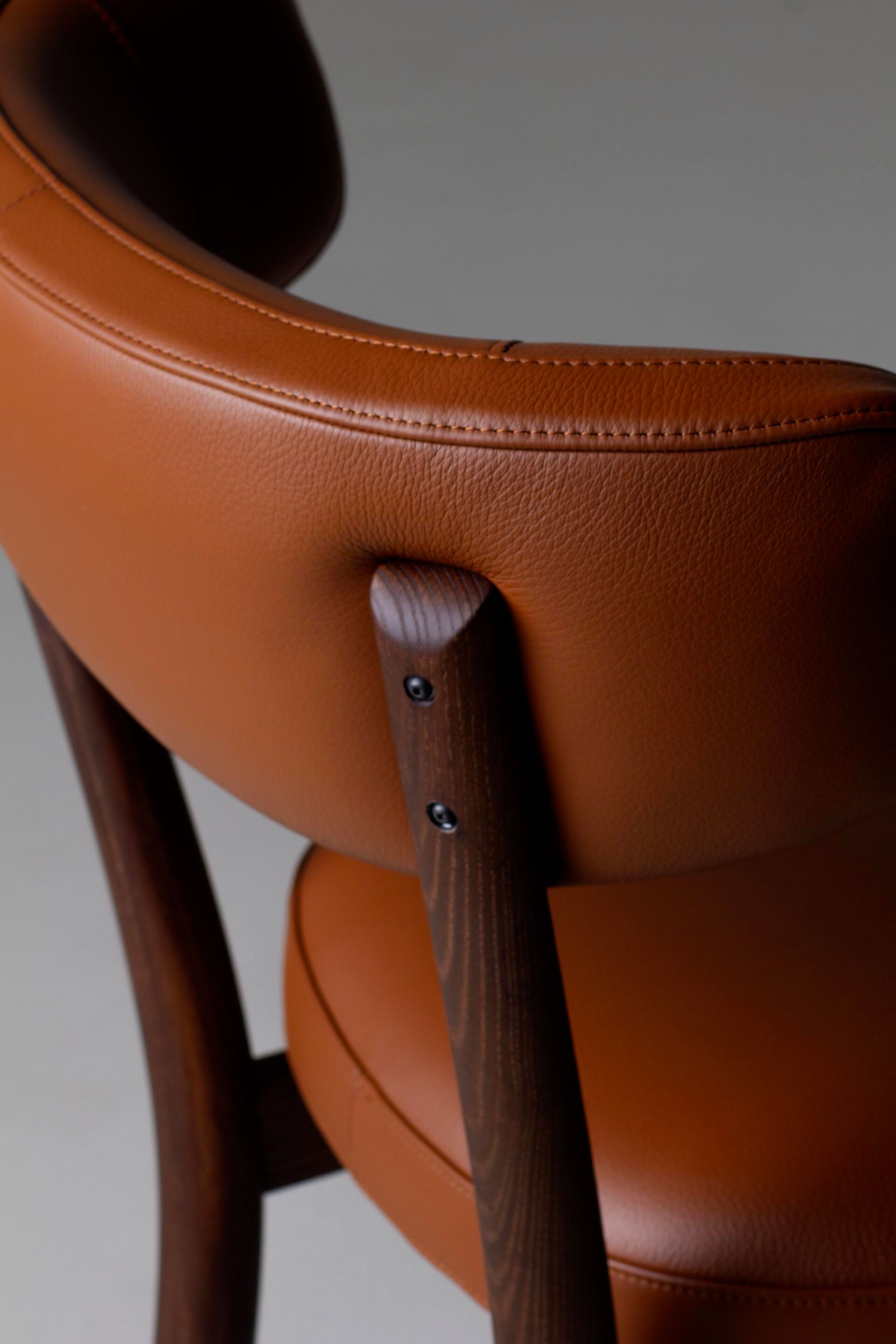 Кожаный мягкий стул arrmet Bold Soul ARCH-00060003 - Вид №3