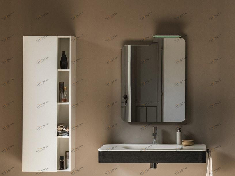 ARTELINEA Прямоугольное настенное зеркало для ванной  Al 540 / al 541 