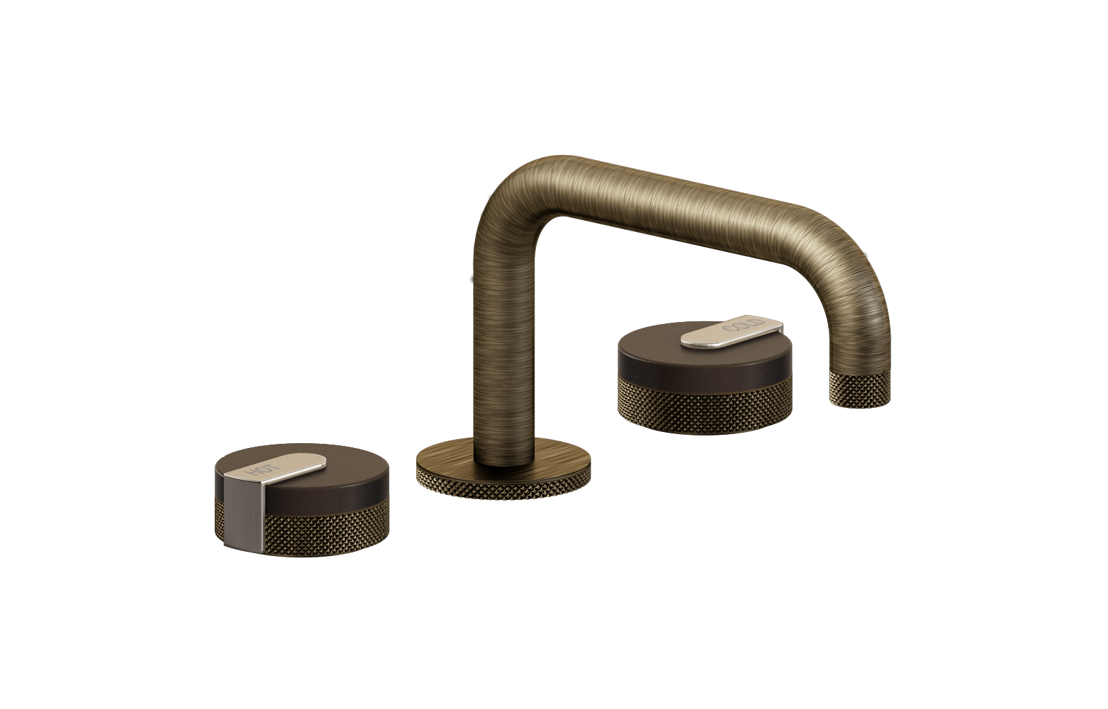 E-11510-R1OB-L1BNi-VBB Смеситель для умывальника на 3 отвертия GRAFF MOD+