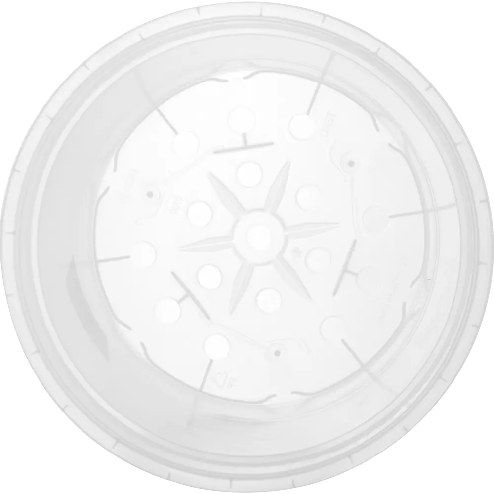 Горшок цветочный для орхидей Газонcity ø19 h17 см v3 л пластик прозрачный STLM-2202404 - Вид №1