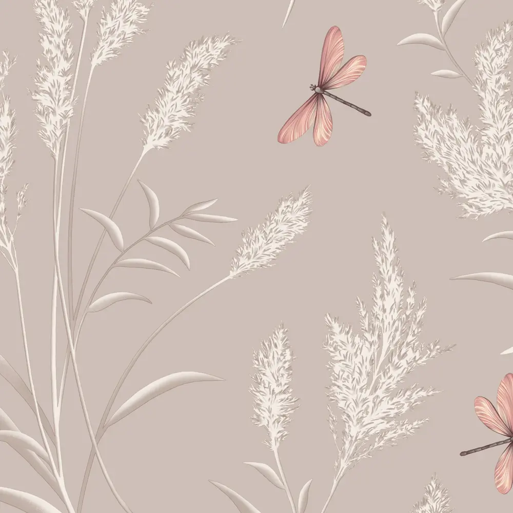 Обои флизелиновые Wallsecret Leto коричневые 1.06 м 8914-26 STLM-2212175 - Вид №1