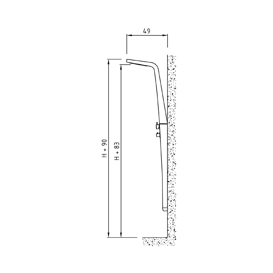 KR4000A02 Vesta Сollection колонная стойка  Samo 42727 - Вид №2
