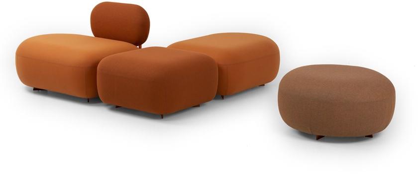 True Design Треугольный пуф с подкладкой Code Cd 60tr / cd75tr - Вид №9