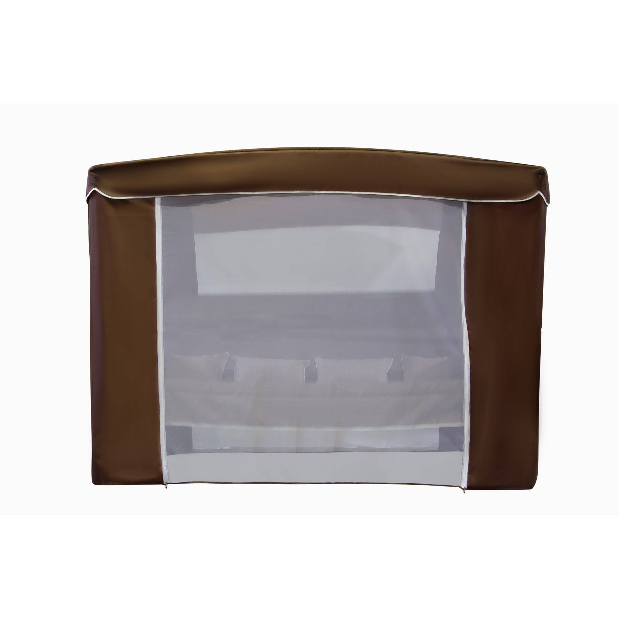 82660765 Качели садовые Амстердам 4-х местные (до 400 кг) коричневый/серый Santreyd  - Вид №2