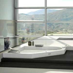 Ванна встроенная с гидромассажем Aura Corner 140 9443-736