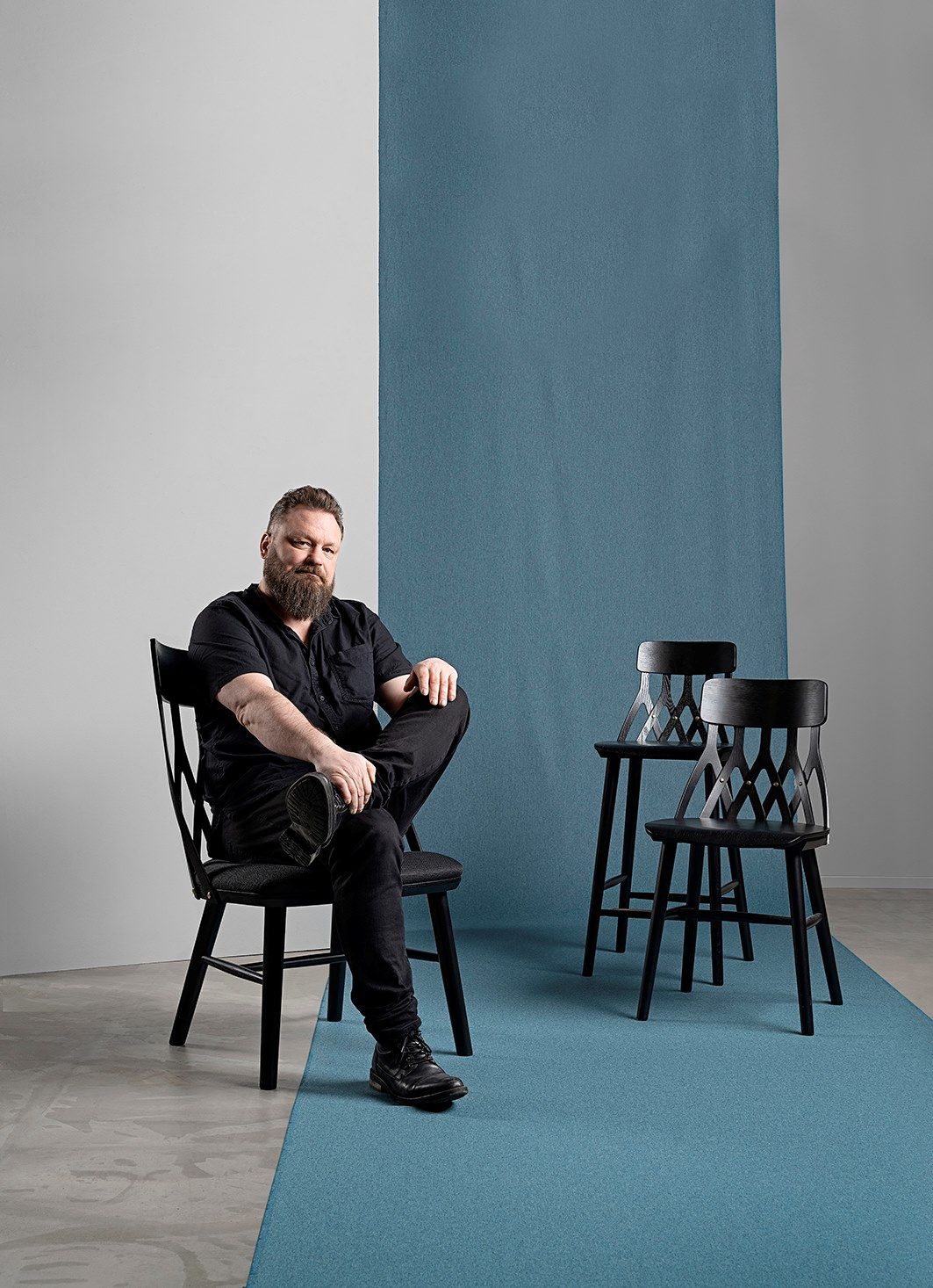 Кресло из ясеня Hans K Y5 ARCH-00093397 - Вид №6