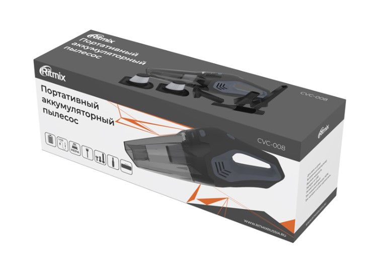 9201000 Пылесос   ручной Ritmix CVC-008  черный STDN-0016412 - Вид №4