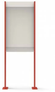 City Design Стальной рекламный щит