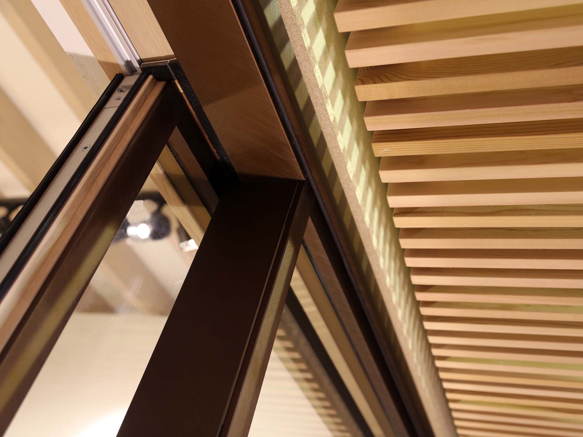 Раздвижные алюминиевые и деревянные двери-окна с двойным остеклением Carminati Skyline System ARCH-00076654 - Вид №11