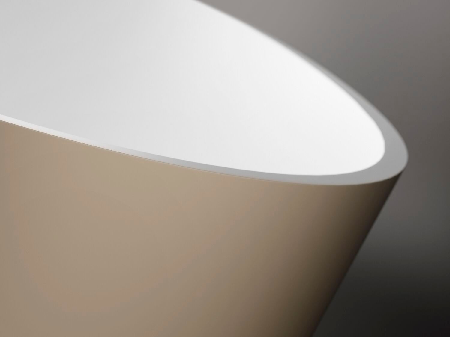 Прямоугольная ванна в центре комнаты в твердой поверхности Gruppo Treesse мебель для ванной комнаты-отдельно стоящие ванны ARCH-00020149 - Вид №8