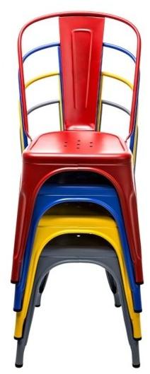 Tolix Штабелируемый металлический стул A sun-id-1450328 - Вид №10