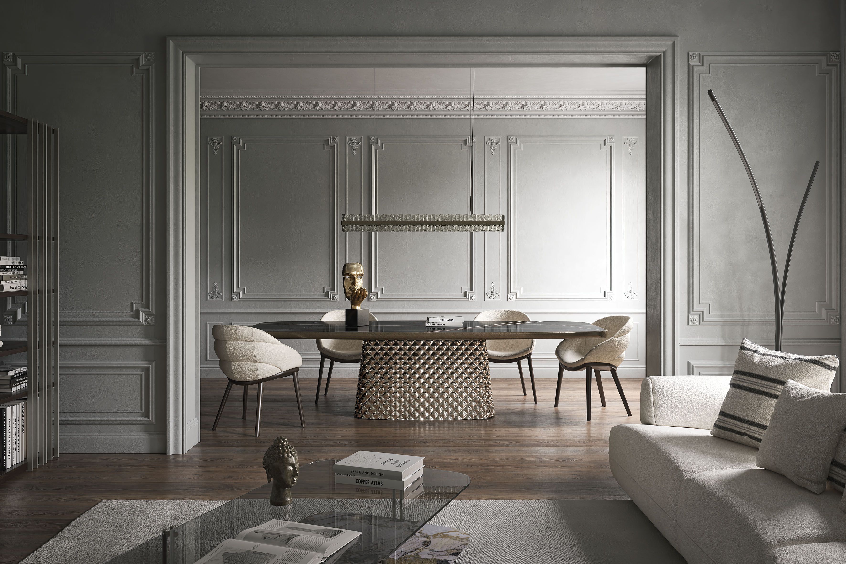 Керамический бочонок стол Cattelan italia Atrium ARCH-00146287 - Вид №1