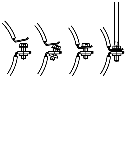 3363054 BIS KSB1 Хомуты с вкладышем epdm (M8, M8/10) для всех видов труб walraven  - Вид №2