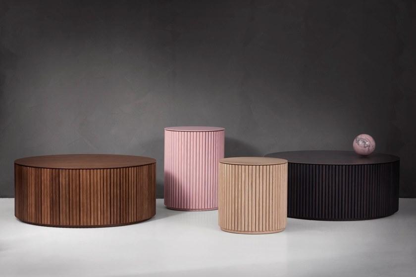 ASPLUND Круглый журнальный столик из дуба Palais sun-id-1504934 - Вид №9