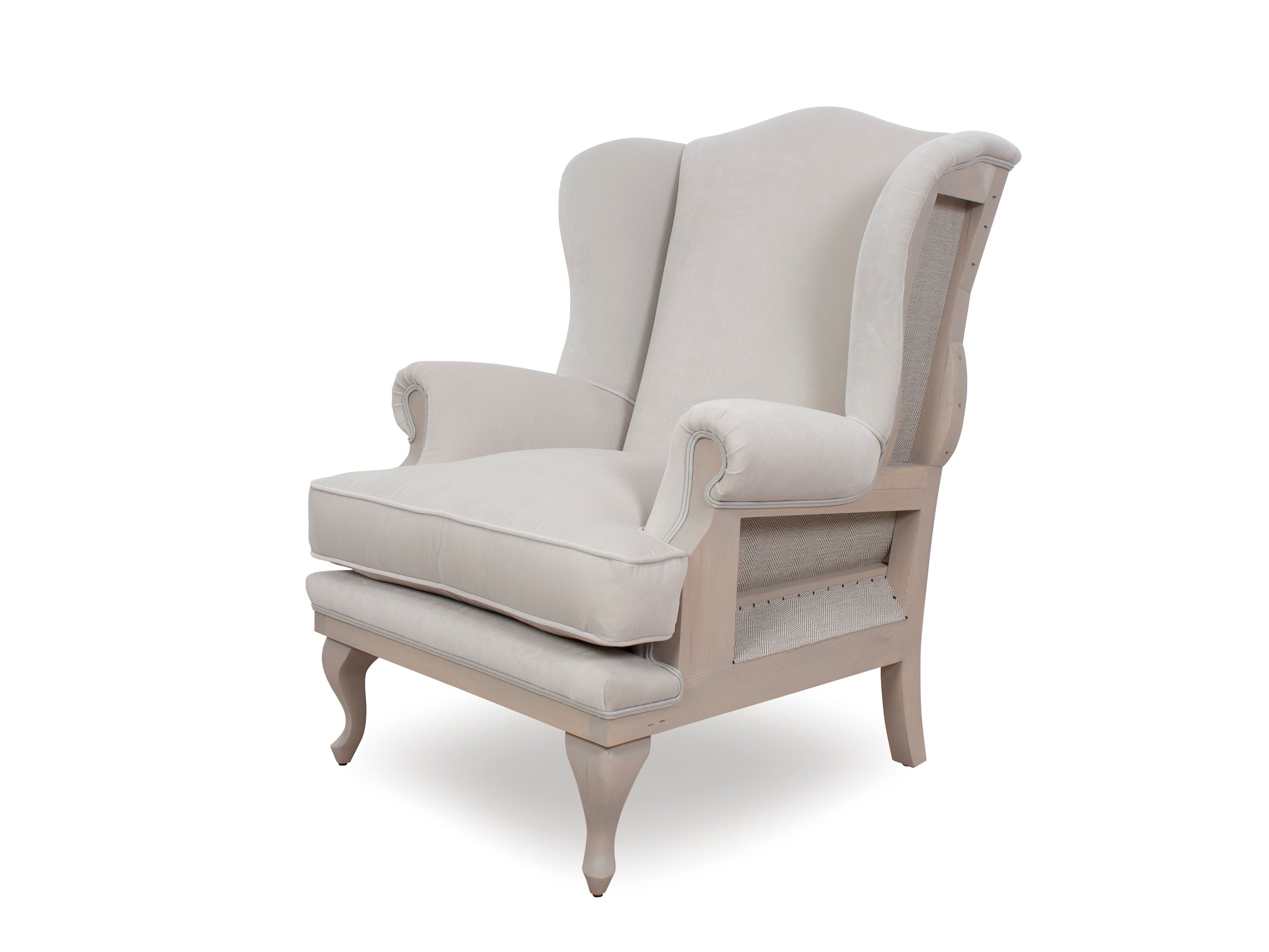 Бархатное кресло bergère с подлокотниками CREARTE COLLECTIONS Dover Essence ARCH-00099850 - Вид №4