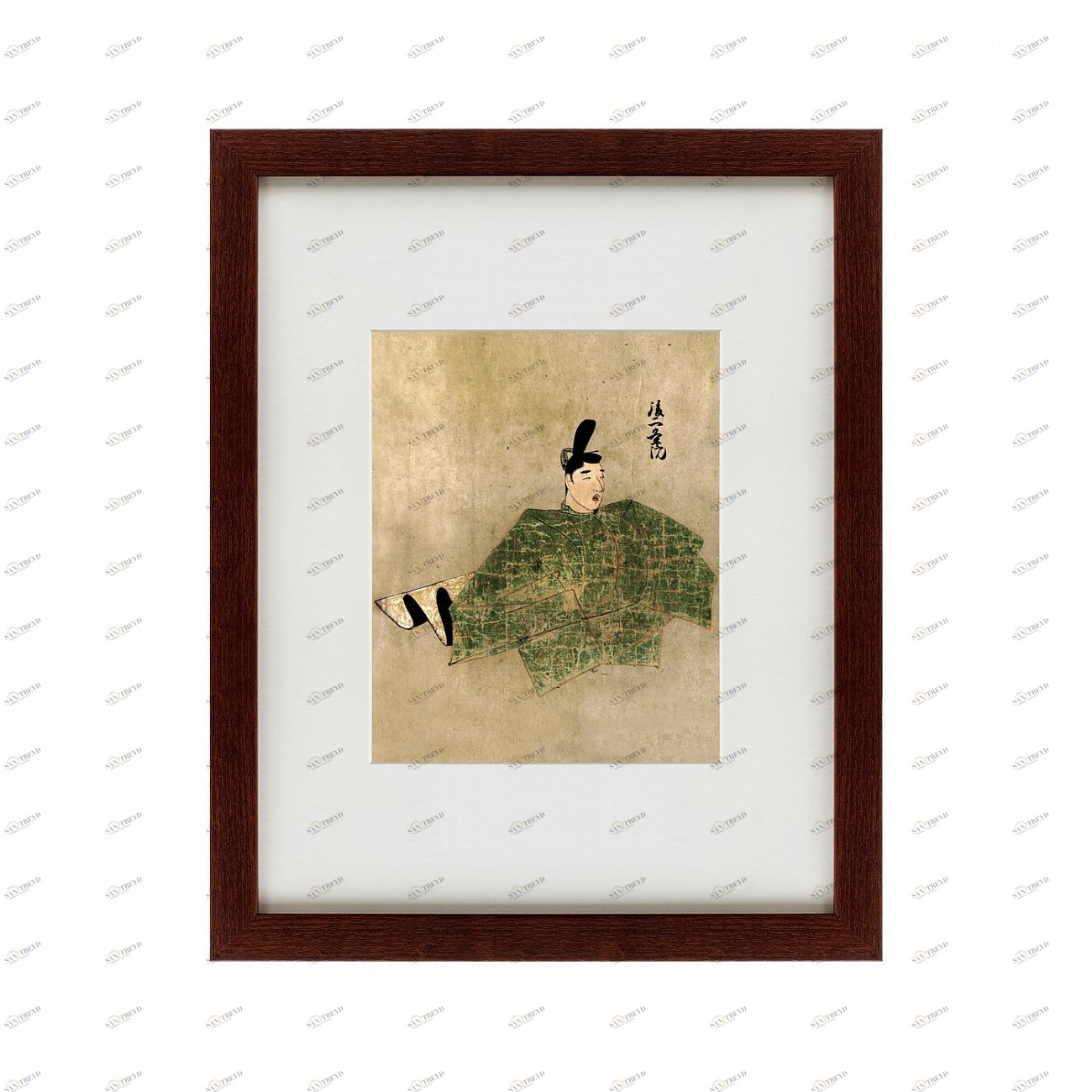 Картина в раме 52х42 см Emperor of Japan Go-Nijо, 1307 КАРТИНЫ В КВАРТИРУ  135699 Бежевый;коричневый 