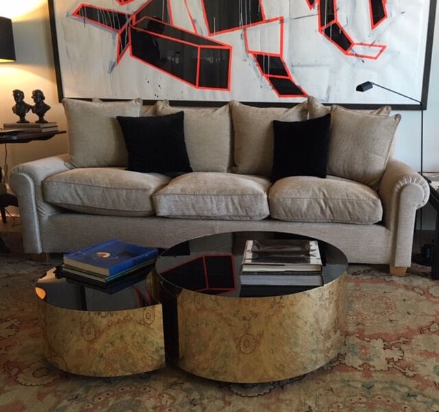 Набор журнальных столиков из ламинированного стекла и металла Jover+Valls Antique Boutique-Luna ARCH-00104161 - Вид №44