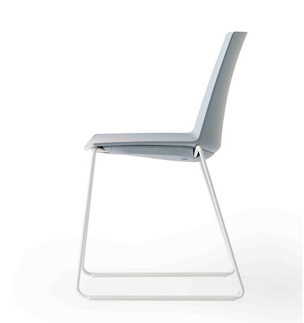 GABER Штабелируемый стул на салазках из технополимера Jubel sun-id-1398916 - Вид №2