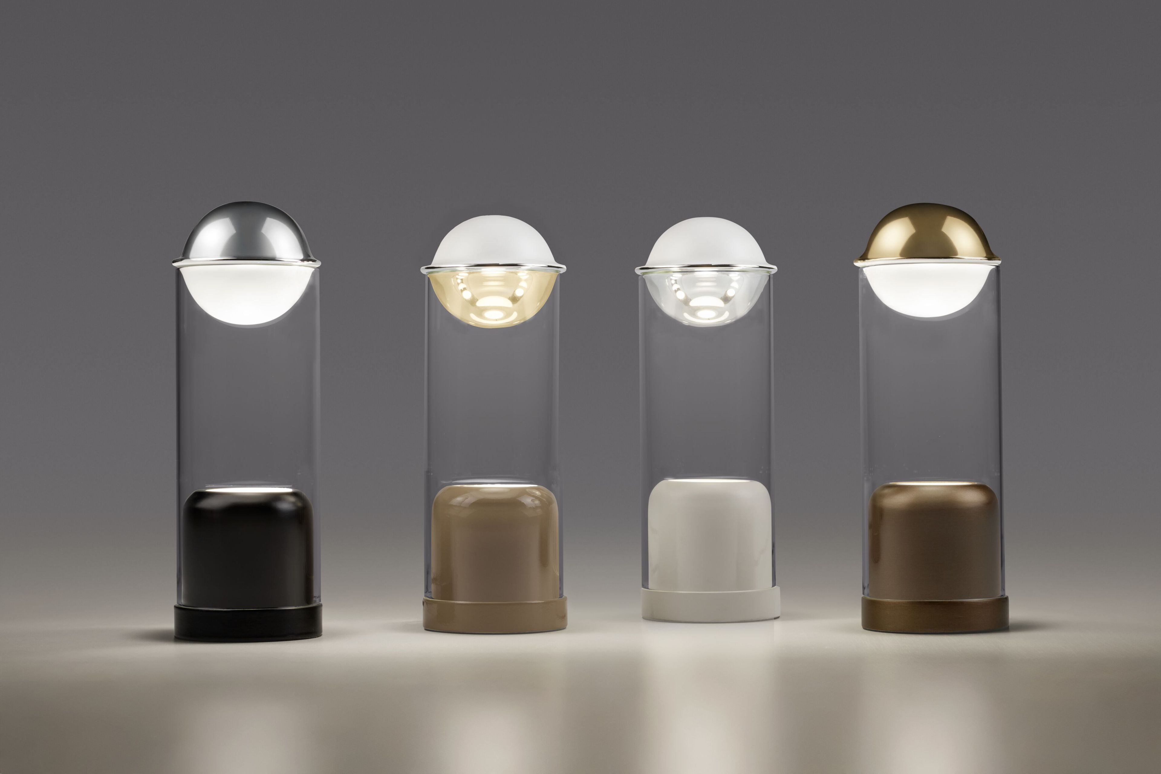 Настольная лампа из боросиликатного стекла Euroluce Lampadari Theorem ARCH-00129203 - Вид №7