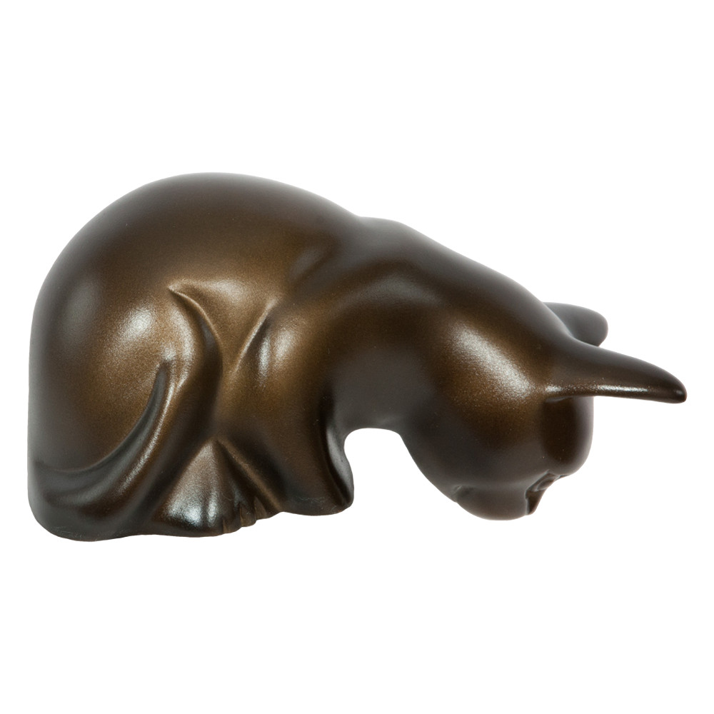 22060 Статуэтка Кошка на полку Бронза BOGACHO 4627138195260 - Вид №4