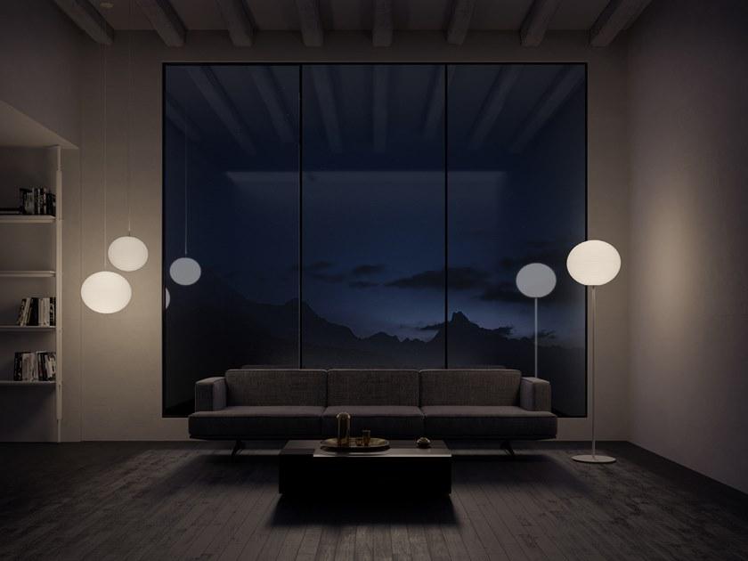 Rotaliana Светодиодный торшер из дутого стекла Flowglass sun-id-1498708 - Вид №1