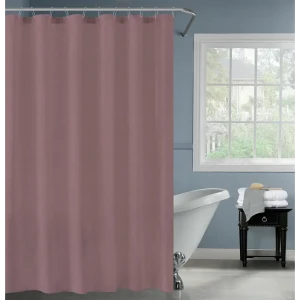 Штора для душа SWENSA Istra лиловая 180x180 см с люверсами 89399571