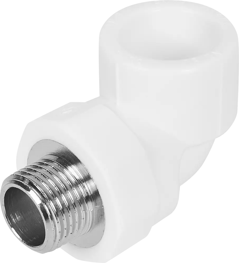 Угол Valtec 90° для соединения труб 25 мм с резьбой 1/2" 84388996