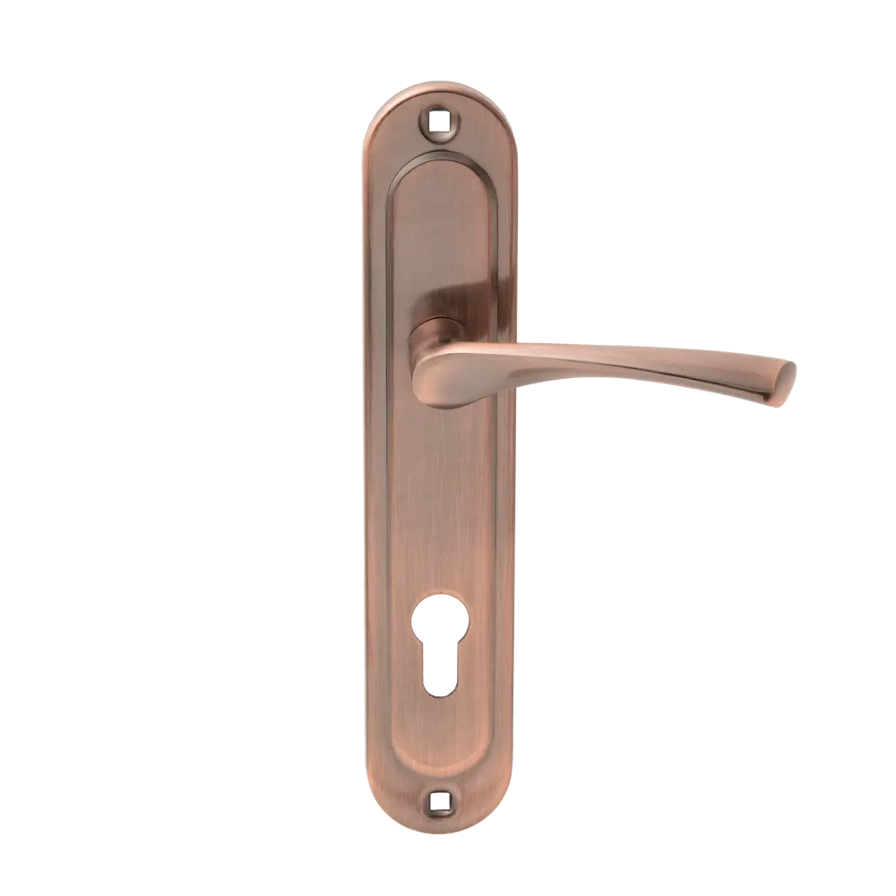 Дверная ручка Vanger на планке для входных дверей с возвратным механизмом 83577650 STLM-0042009