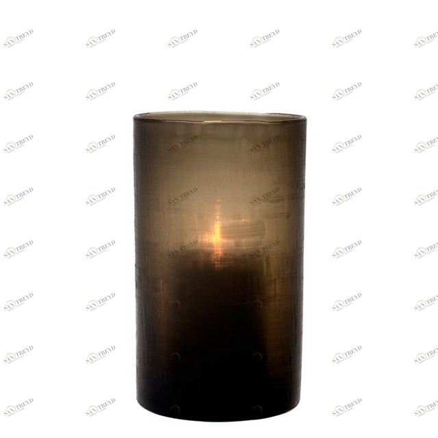 Подсвечник стеклянный коричневый Octave Small от Eichholtz EICHHOLTZ EICHHOLTZ 060388 Коричневый 