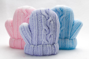 2156 Форма "Варежка №1 S" силикон HobbyPage