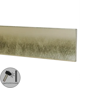 Молдинг настенный полистирол Decomaster d046-373 золотой 8х25x2000 мм