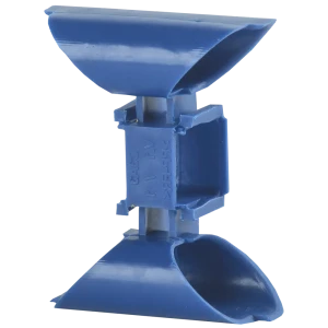 Соединитель для установочных коробок IEK с заземлением цвет синий 82169233 STLM-2088285