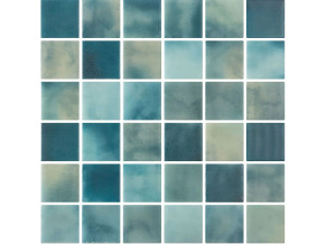 Стеклянная нескользящая мозаика