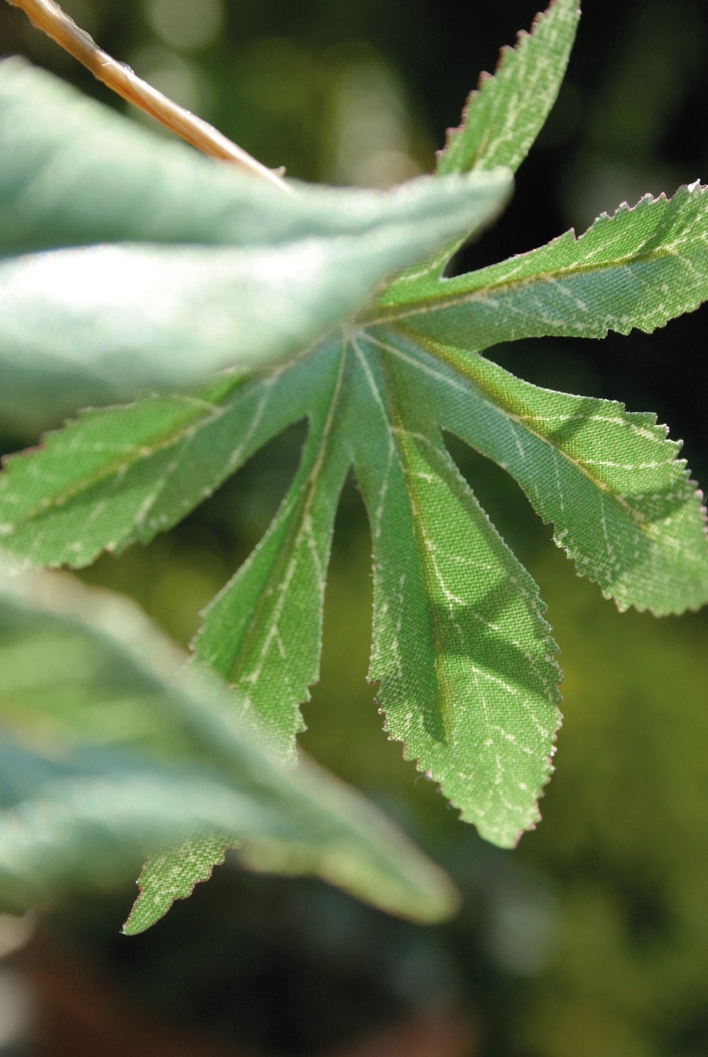 5380 883 a2 Искусственная ветка клена, 114 см, зеленая H-andreas 