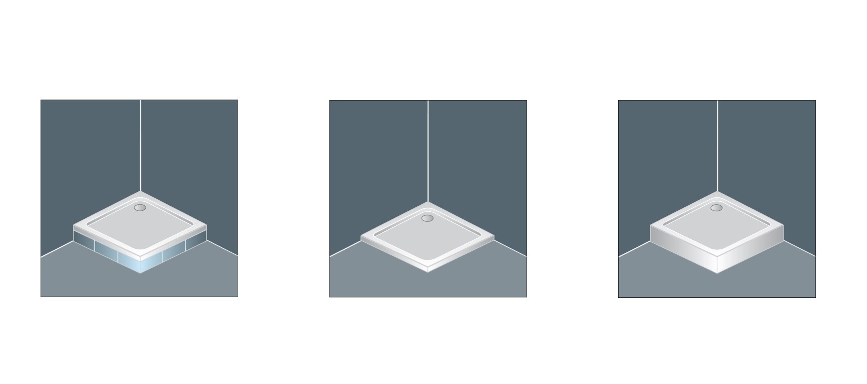 Поддон для душа акриловый Kolpa-San Serra 00581  Словения  - Вид №6