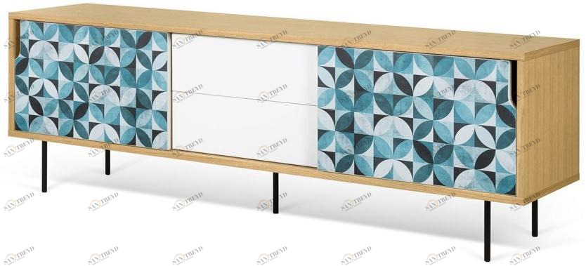 TemaHome Комод с раздвижными дверцами и ящиками Dann sun-id-1422229