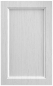 Фасады для кухни Кантри Фрезеровка «Дакота» Белая структурная №511
