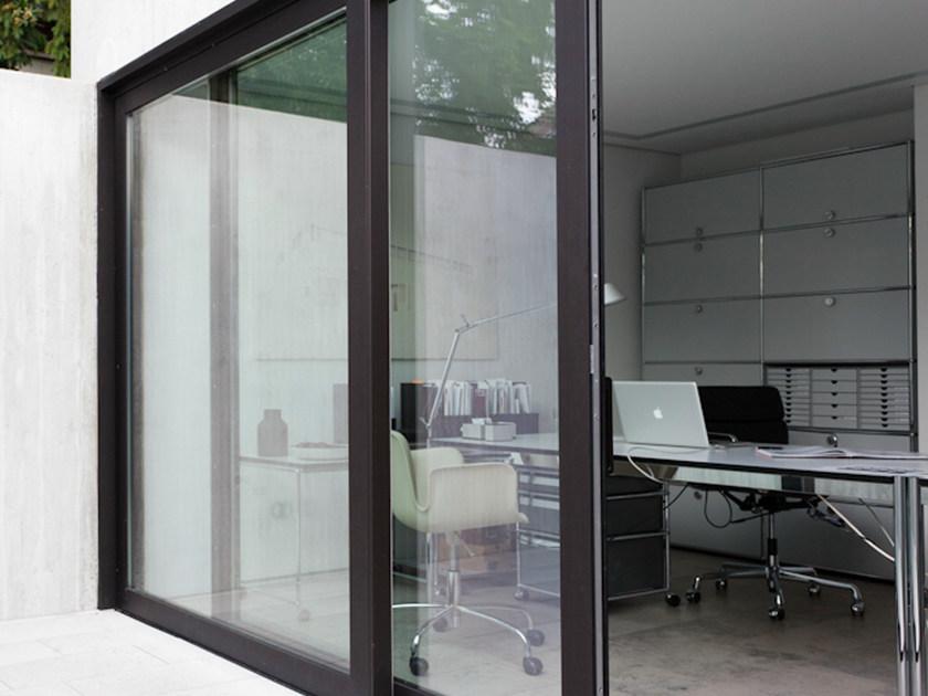 USM Модульный открытый книжный шкаф из металла Usm haller system sun-id-1347487 - Вид №9